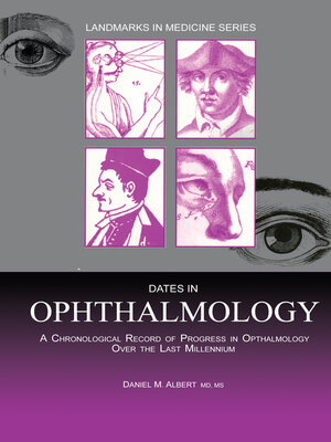 cover image of Dates in Ophthalmology